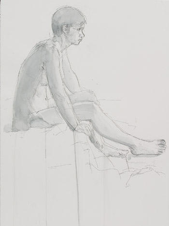 Robyn seated IV by Frederick Ortner