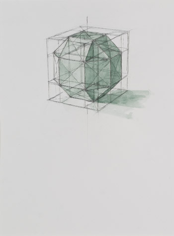 geometrical solid I by Frederick Ortner