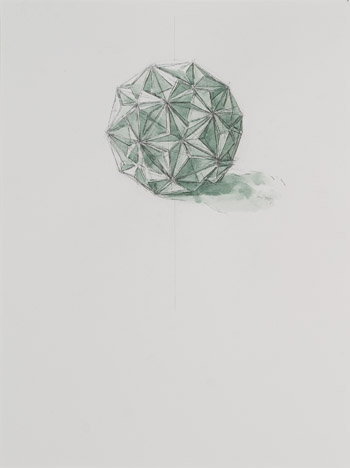 geometrical solid III by Frederick Ortner