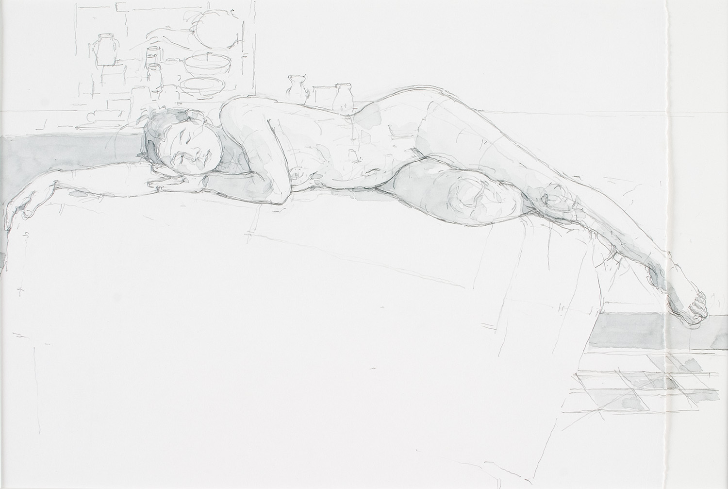Jolie sleeping by Frederick Ortner (larger)