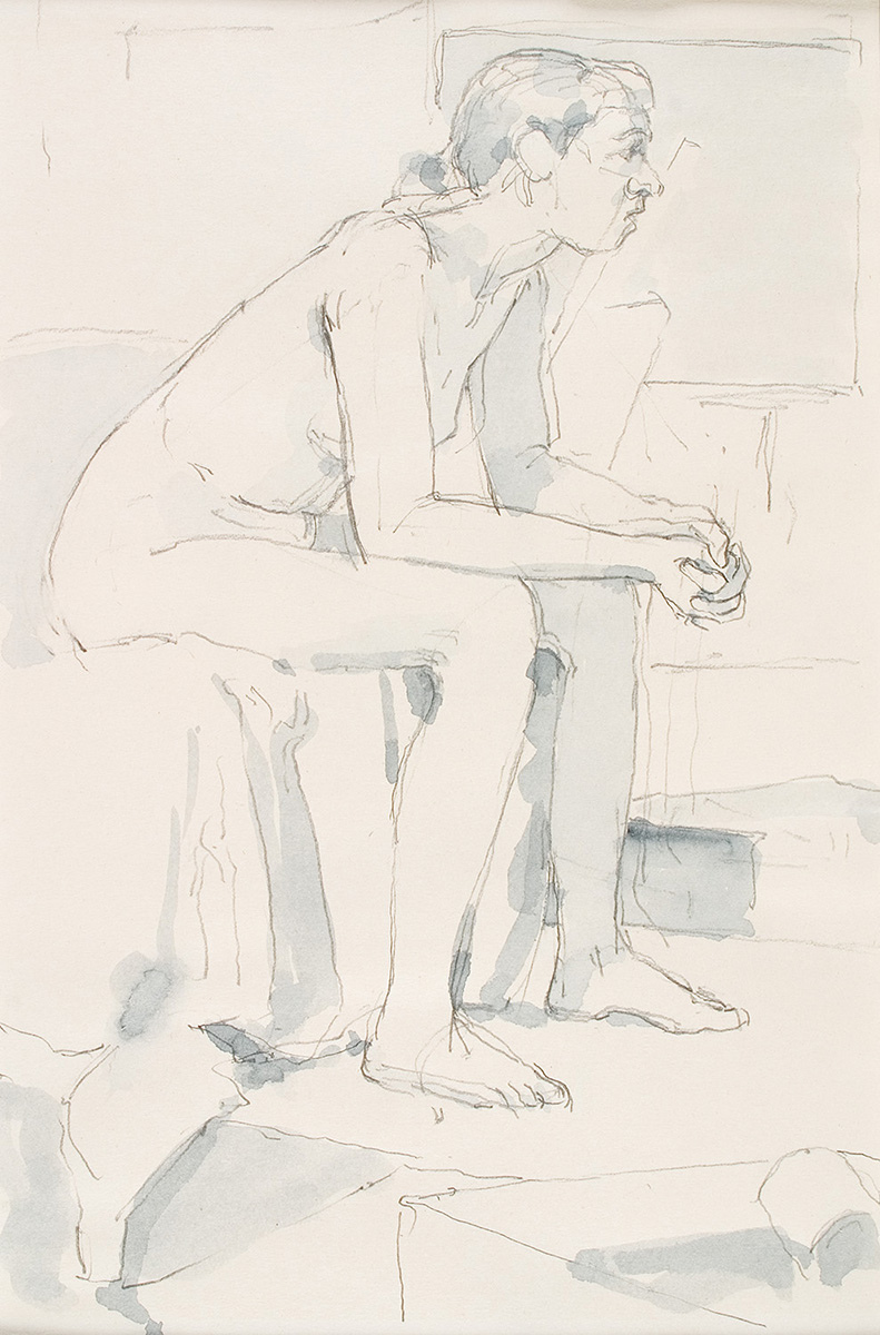 Rachel seated by Frederick Ortner (larger)