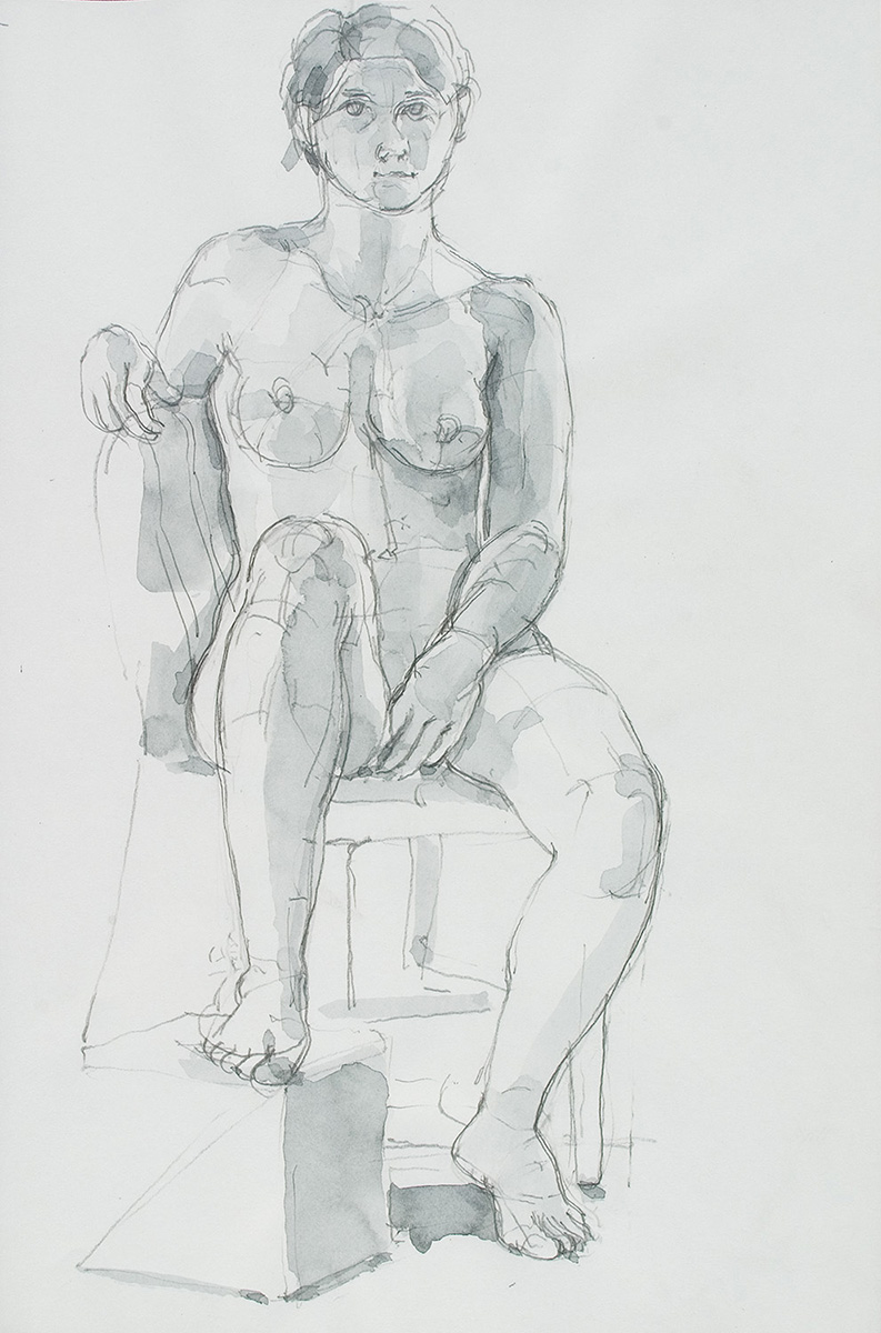 Robyn seated I by Frederick Ortner (larger)