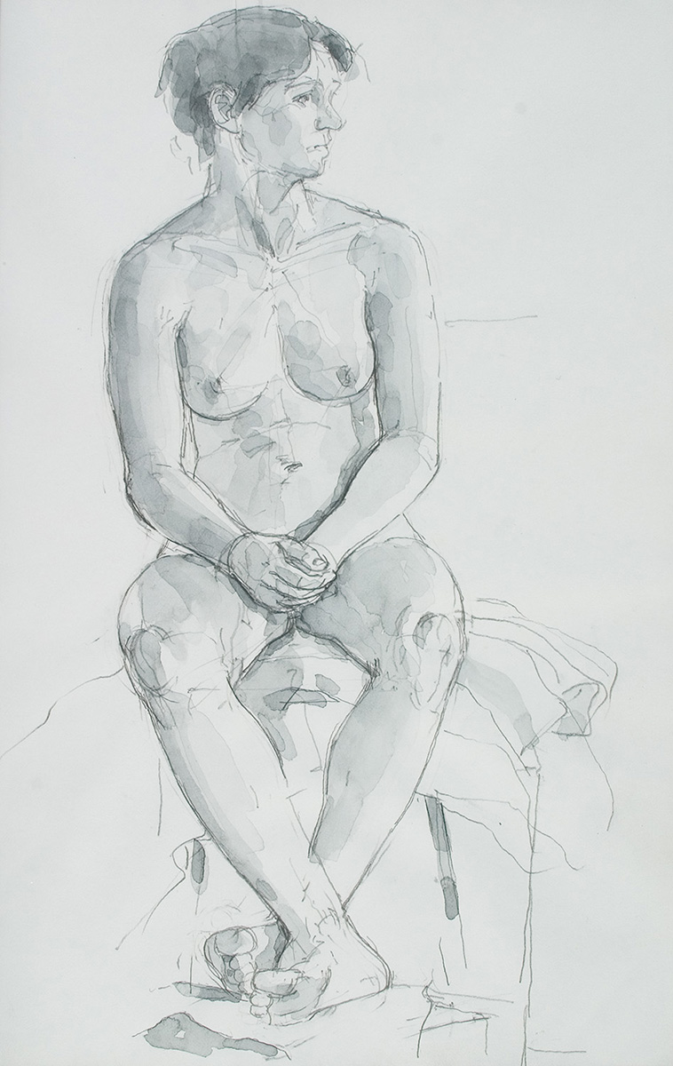 Robyn seated II by Frederick Ortner (larger)