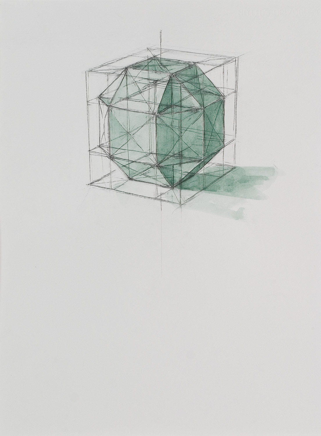 geometrical solid I by Frederick Ortner (larger)