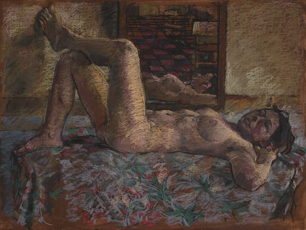 reclining figure II by Frederick Ortner