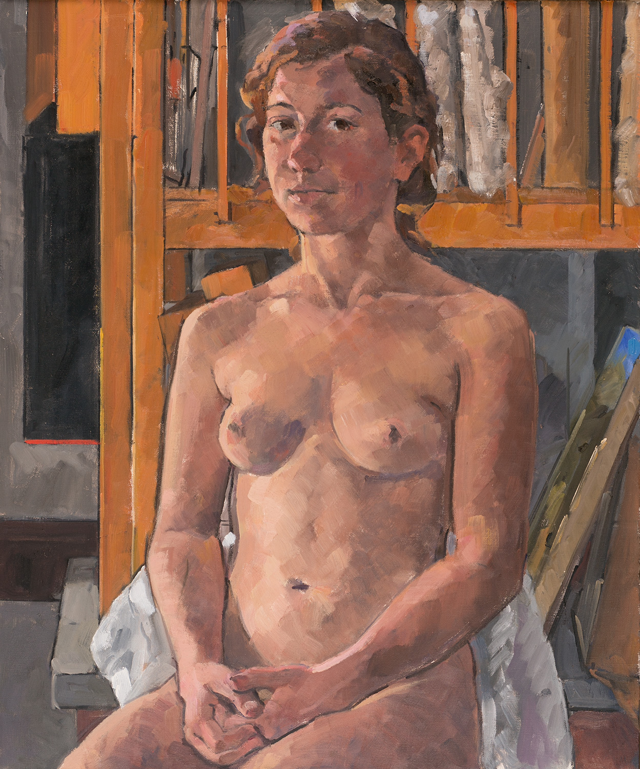 Jackie seated by Frederick Ortner (larger)