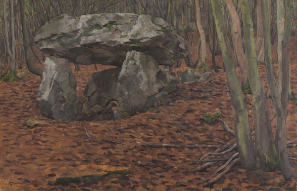 dolmen, Trie-Chateau by Frederick Ortner