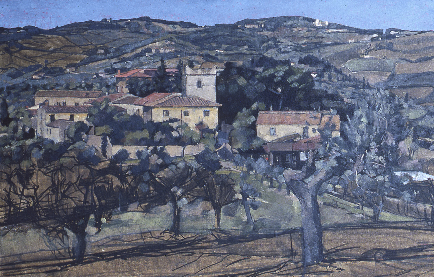 Canonica, near Florence municipal cemetery by Frederick Ortner (larger)