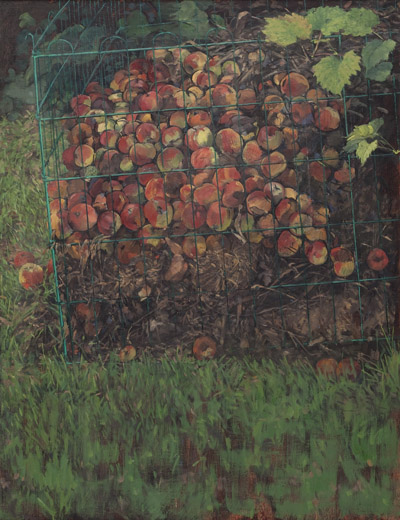 compost pile by Frederick Ortner